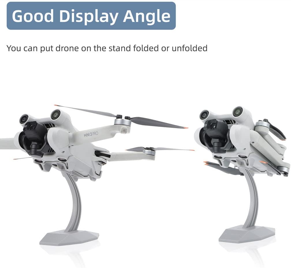 Taoke RC Drone Display Stand Compatible with DJI Mavic Mini 3/Mini 3 Pro/Mavic Mini 2/Mini 2 SE/Mavic Mini Drone Desktop Display Stand