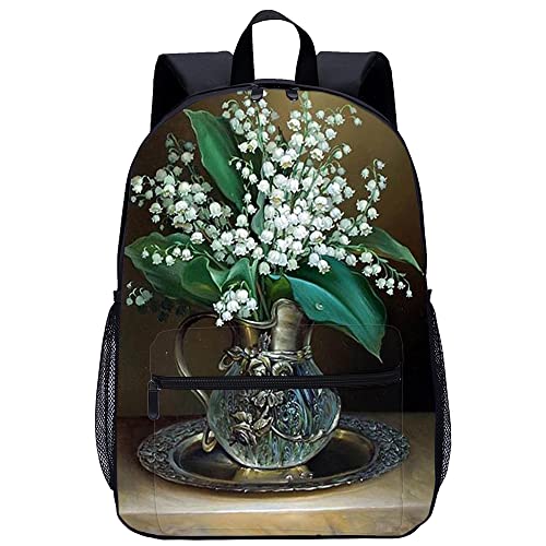 Sac à dos de voyage mixte imprimé 3D 45x30x15cm pour enfant et adulte