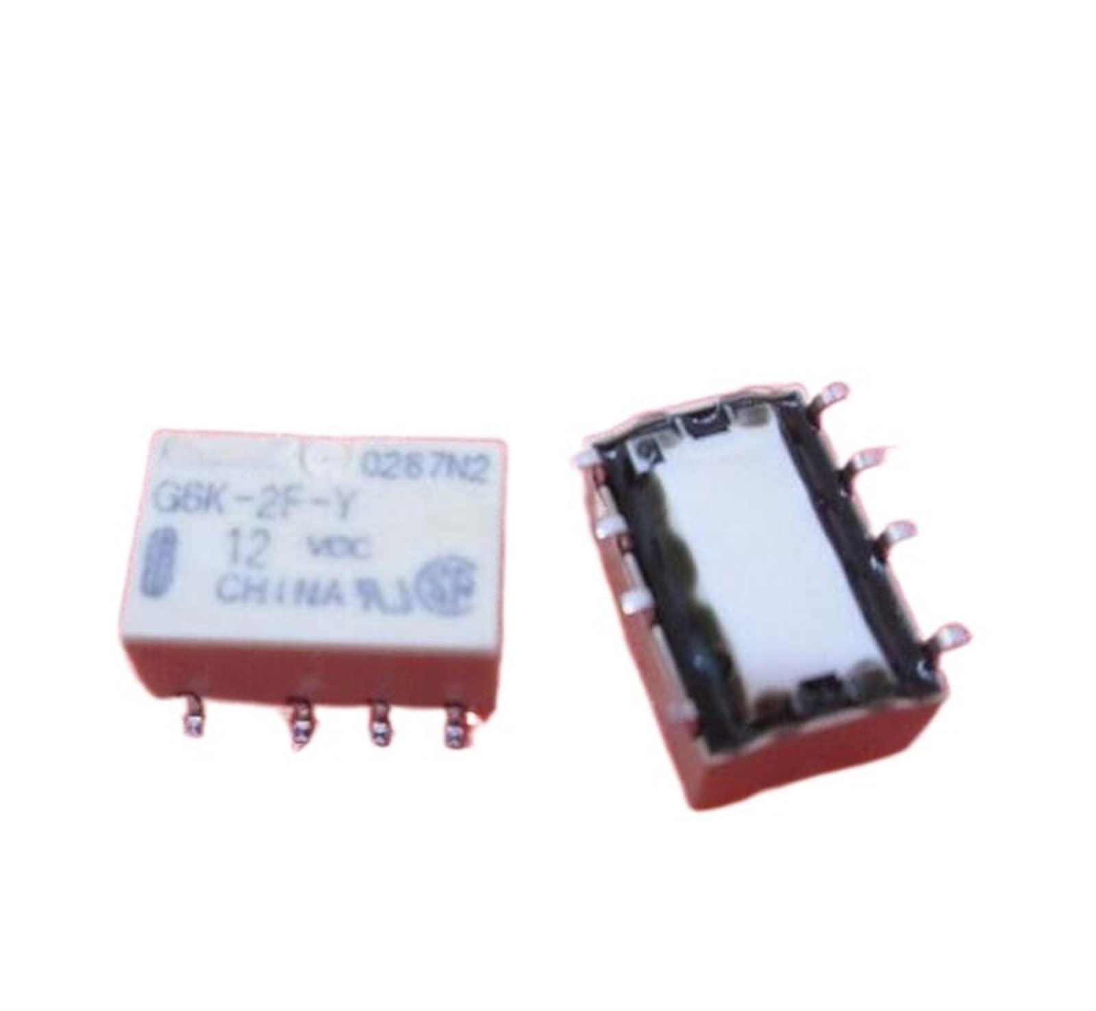 Relé G6K-2F-Y 12VDC de alta sensibilidad y baja absorción para placas SMT 3