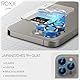 ROXX Japanischer 9H Kameraschutz | Für iPhone 16 Pro & 16 Pro Max | Härter | Klarer | Kratzresistenter | Passt perfekt mit ROXX Hüllen