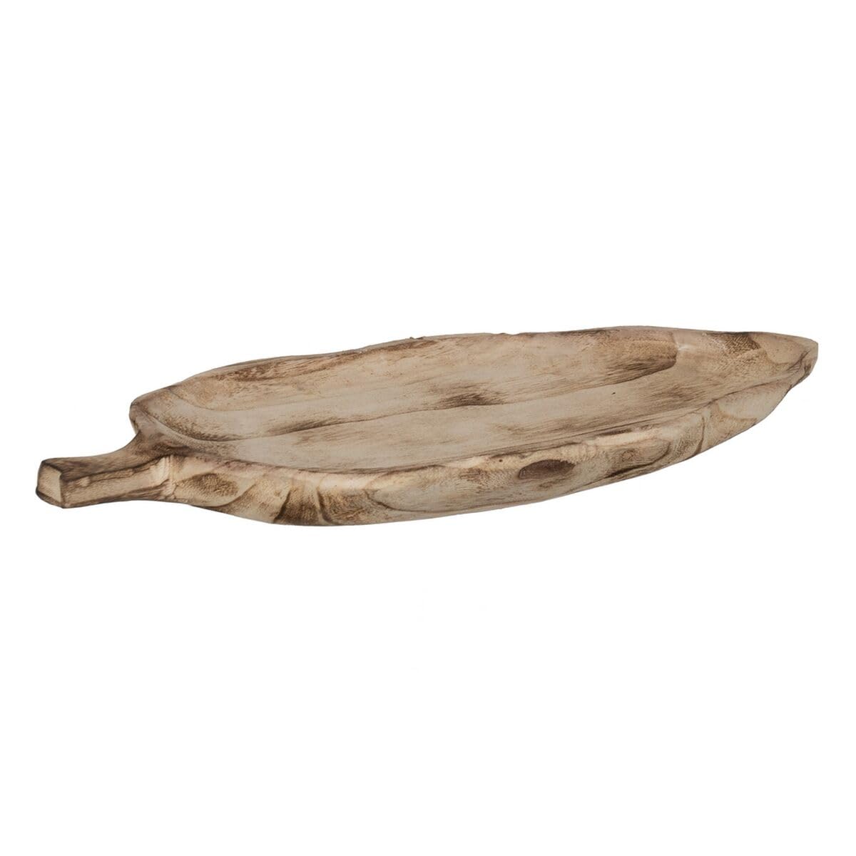 Plateau en bois rectangulaire 53x24x5cm pour décoration de table