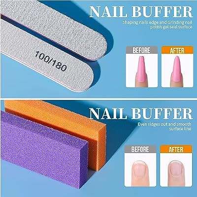 Teenitor Nail Soaking Bowl, Soak Off Gel Polish Dip Powder Remover, Manicure Bowl for Hand, Cuticle Remover Tools, Nail Brush Cuticle Pusher,Cuticle Oil Cuticle Peeler,Nail File Buffer Milk and Honey