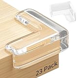 Picture of 12 Pack Table Protectors, Corner Protector for Baby, Clear Furniture Corner Guards & Edge Safety Bumpers Cushion to Cover Sharp Furniture & Table Edges (23 Count (Pack of 1))