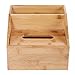 Produktbild Baibao Multifunktionale Massivholz Zeichnung Box mit Schublade Art und Weise kreativer Desktop Tissue Box europäischen Fernbedienung Aufbewahrungsbox