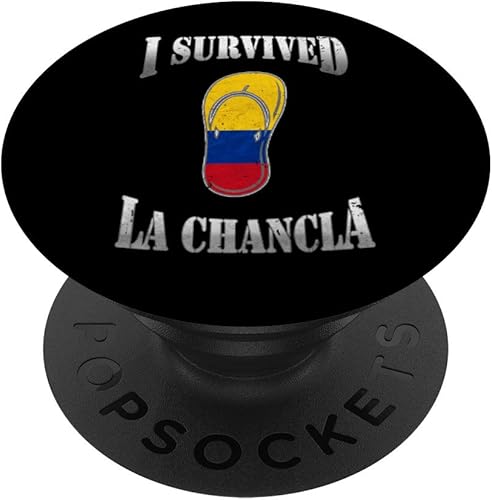 Funny Spanglish Camisas Chistosas PopSockets - Agarre y soporte para teléfonos y tabletas, Negro