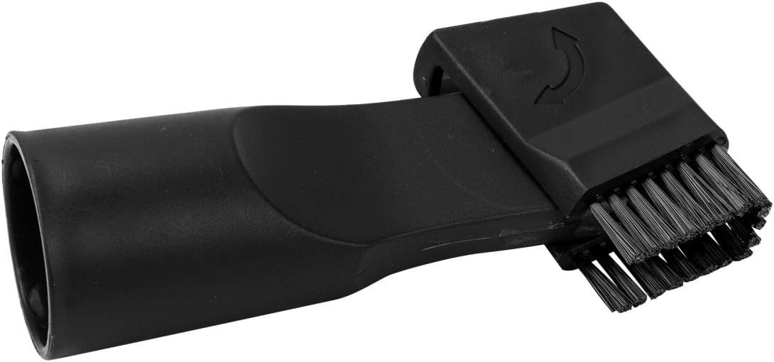 2-in-1 crevice tool and dusting brush attachment
