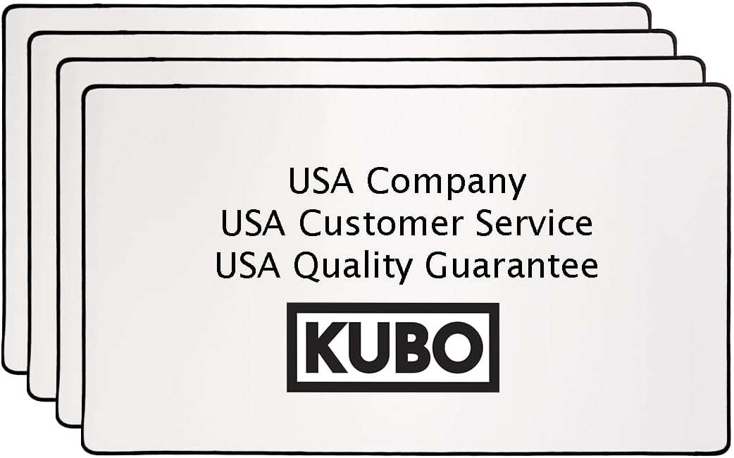 Sublimation Mouse Pad Blanks Bulk (14x24 Inches - Quantity: 5) - Sublimation Desk Mat Blanks - White Mouse Pad XXL - White Large Mousepad - Blank Extended Gaming Desk Mats - Make Your Own Mousepad