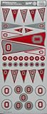 Sports Solution Ohio State Pennant Decorative Sticker