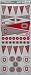 Sports Solution Ohio State Pennant Decorative Sticker