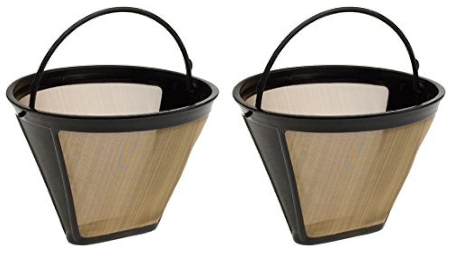 Filtre permanent Cuisinart GTF doré en métal maillé pour cafetière lot de 2