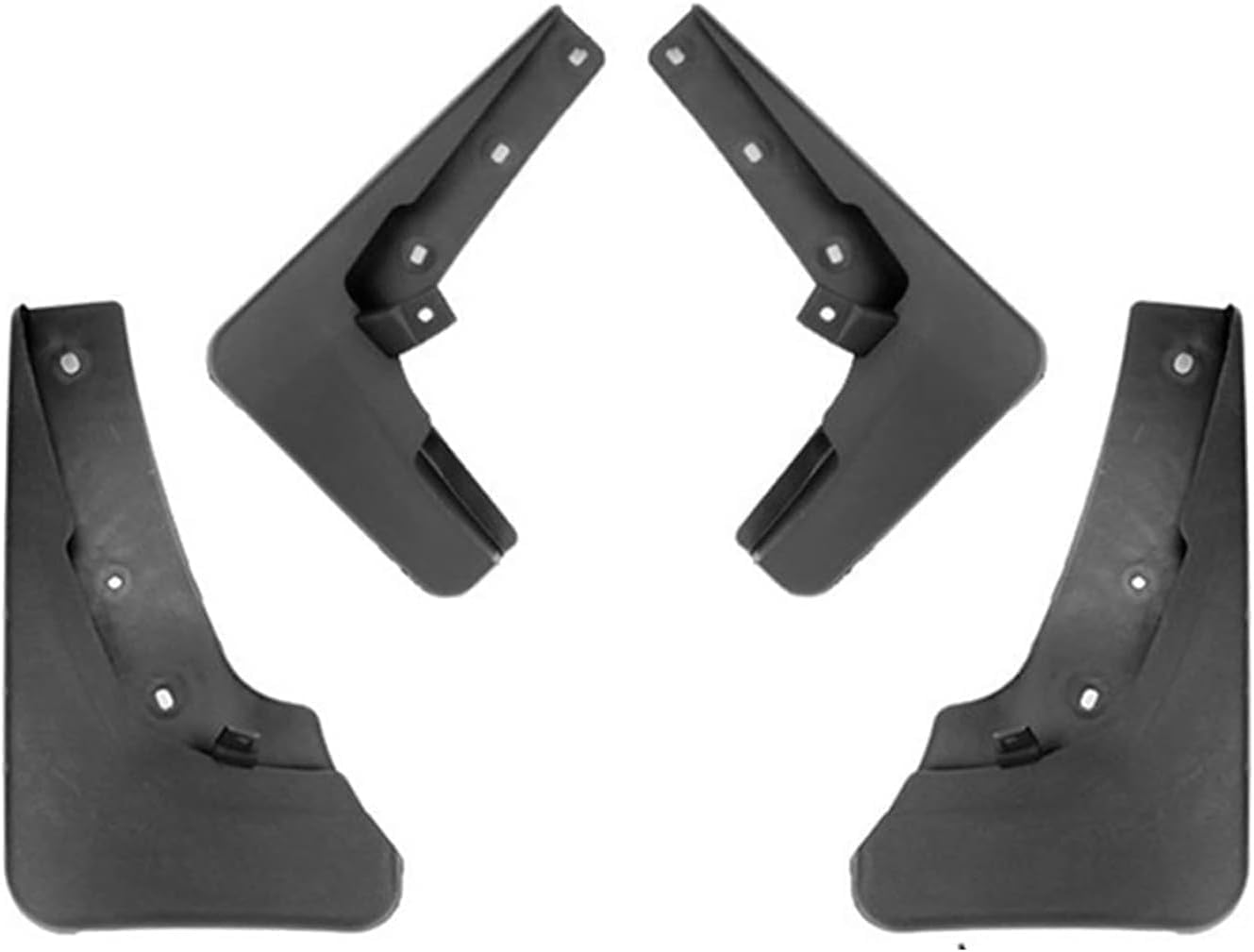 lijiazhe Front and Rear Mud Flaps Splash Guard for Nissan XTrail T31 2008-2013, No Drilling Auto Mudguards.