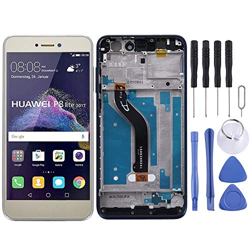 Écran Huawei Honor 8 Lite LCD tactile or résoudre affichage noir