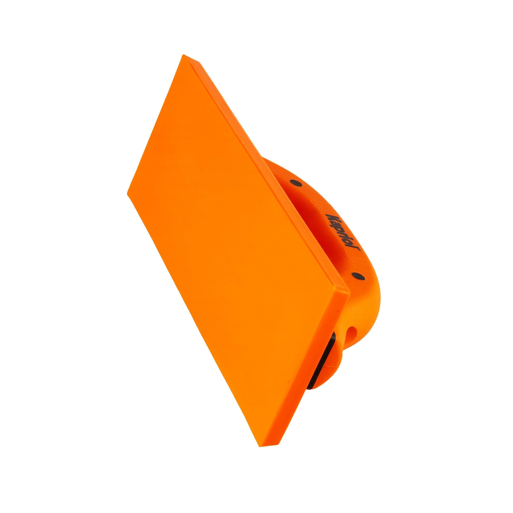 Kapriol Frattazzo in Gomma 927, Frattazzo per Fughe, Gomma Antiabrasione Ultra Flessibile, Impugnatura Ergonomica Progrip, Arancione