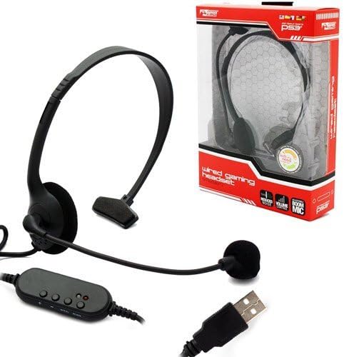 Wired Gaming Headset BRAND NEW for Sony Playstation 3 PS3 by KMD