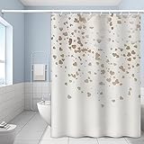 Technologie d'impression HD : Rideau de douche est imprimé à l'aide d'une technologie avancée de transfert thermique haute définition, des couleurs vives et le motif est clair et vif et ne se décolore pas facilement.Des motifs personnalisés et amusants donneront à votre salle de bain un tout nouveau look