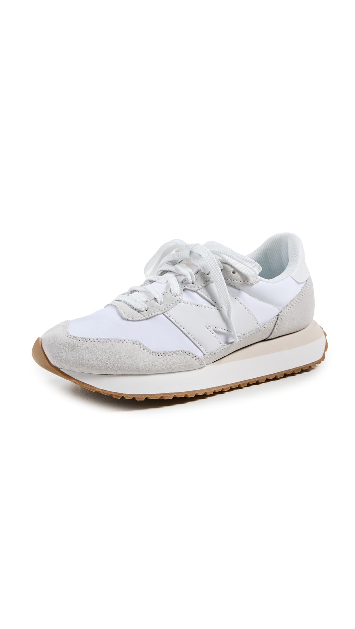 New Balance Women's Nb 237 - White/Gum - 4 (36.5)