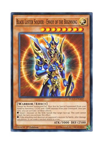 Amazon.co.jp: 遊戯王 英語版 YGLD-ENA02 Black Luster Soldier 