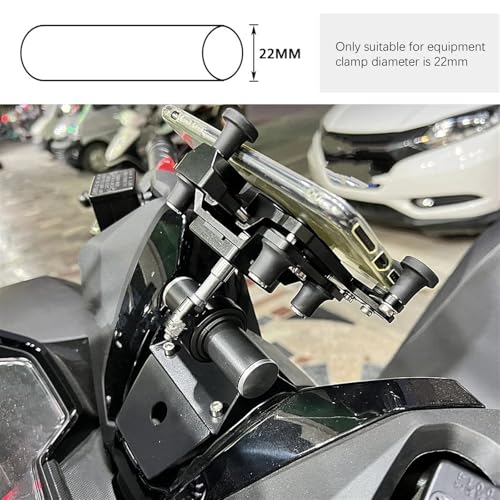 Bracket GPS Forza 350 NSS350 Support Plaque Navigation Aluminium - 4