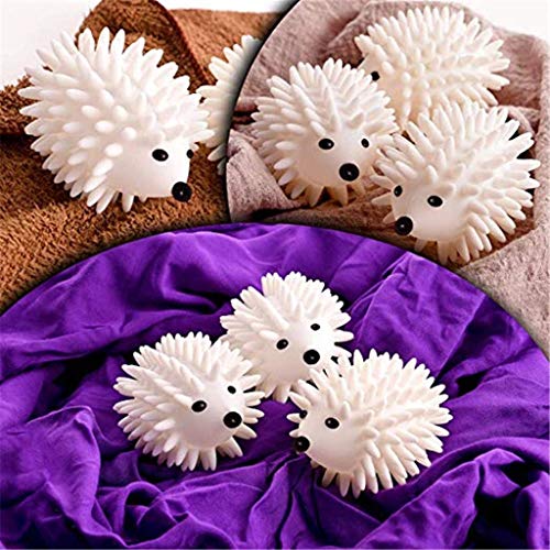 image for BlueJanyee 3pcs Hedgehog Dryer Balls Reusable Laundry Dryer Balls for 