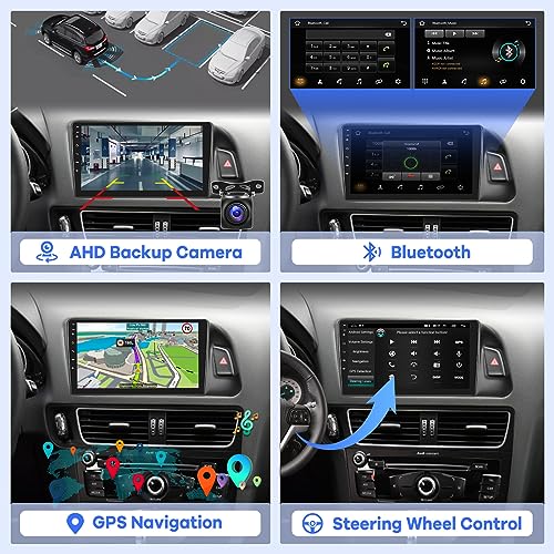 Radio para Audi Q5 2010-2018 con pantalla táctil 9 pulgadas miniatura 7