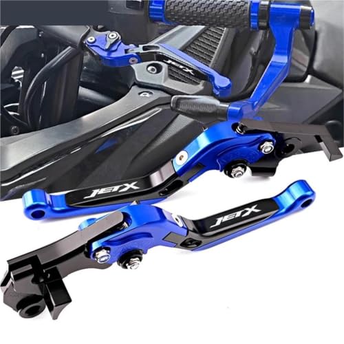 Palancas de freno SYM JET X 125 150 2023-2024 manetas rojas plegables 8