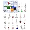 Christmas advent kalender, kalender sieraden set, kerst thema diy armband mode-sieraden set mode kinderen decoratie