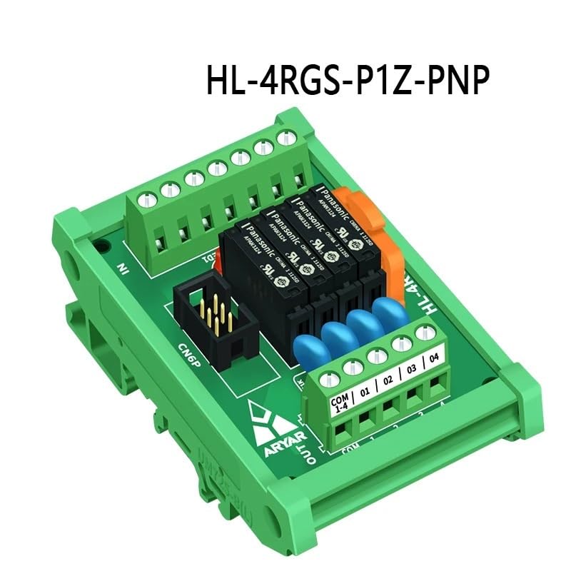 1 pz modulo relè a 4 canali scheda driver scheda amplificatore di uscita scheda modulo relè(5V,HL-4RGS-PIZ-PNP)