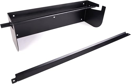 Miniatura 8 de IDL Packaging Dispensador y cortador de rollos de papel kraft de 36 pulgadas para rollos de hasta 36 pulgadas de ancho y 9 pulgadas de diámetro,