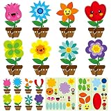 WATINC&nbsp;32&nbsp;Packs&nbsp;Spring&nbsp;Flower&nbsp;Craft&nbsp;Kit,&nbsp;Make&nbsp;Your&nbsp;Spring&nbsp;DIY&nbsp;Flower&nbsp;Art&nbsp;Craft&nbsp;for&nbsp;Preschool&nbsp;Kids,&nbsp;Sun&nbsp;Mouth&nbsp;Eyes&nbsp;Stickers&nbsp;Springtime&nbsp;Flowers&nbsp;Decorations&nbsp;for&nbsp;Kids&nbsp;Boy&nbsp;Girl&nbsp;Home&nbsp;School&nbsp;Fun&nbsp;Activities