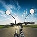 Bike Mirror, 360°Adjustable Handlebar and Rotatable Acrylic Convex mirror, Wide Angle Rear View Mirrors Glasses for Mountain Road Bike Cycling Safe, 1 PCS