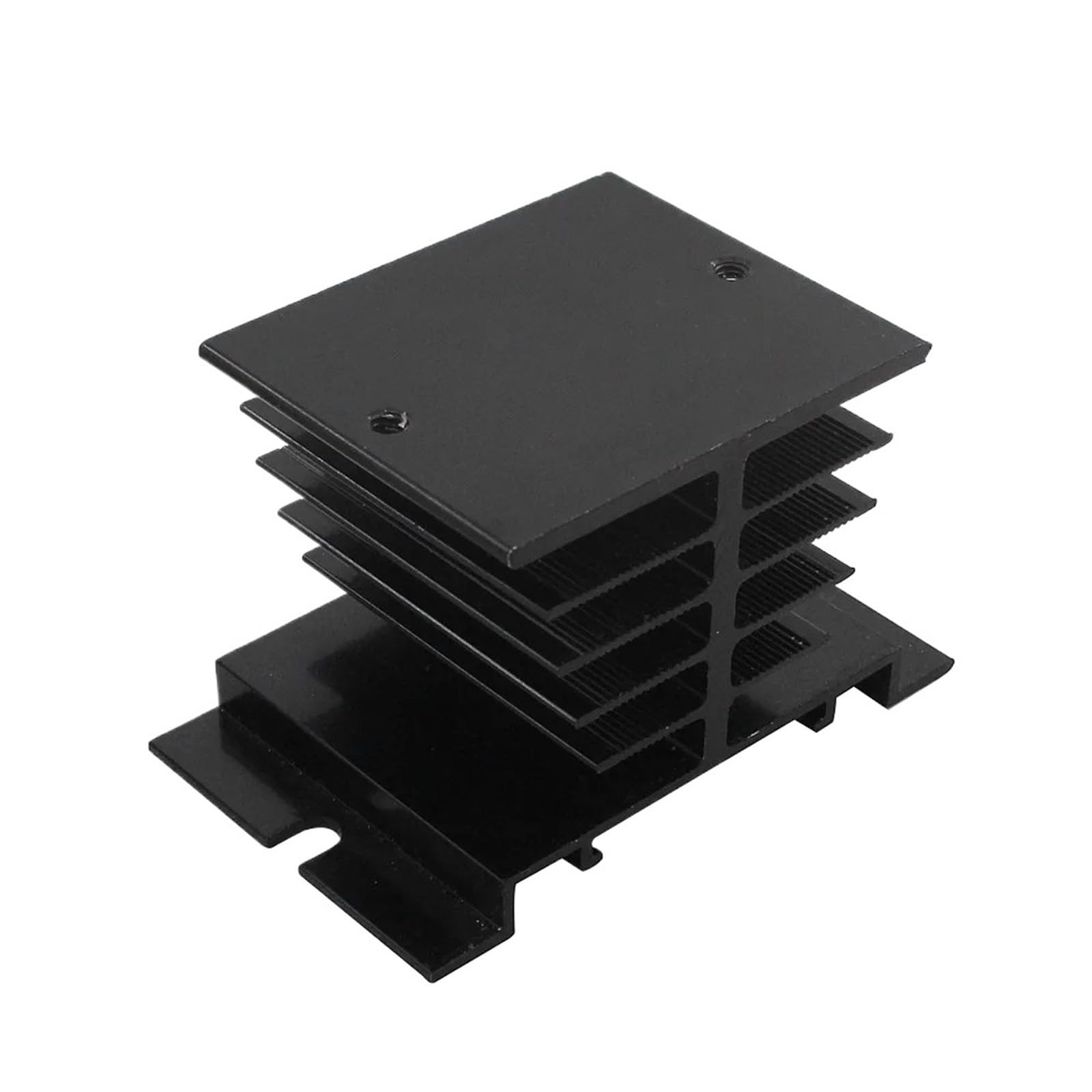 Radiador de aluminio SSR para relé monofásico que evita el sobrecalentamiento eléctrico