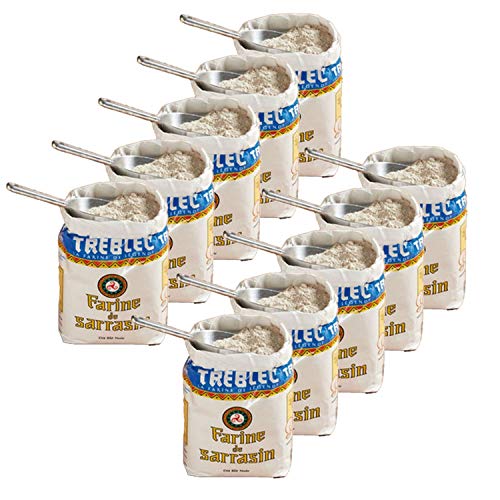 10 x harina de trigo negro TREBLEC 1 kg