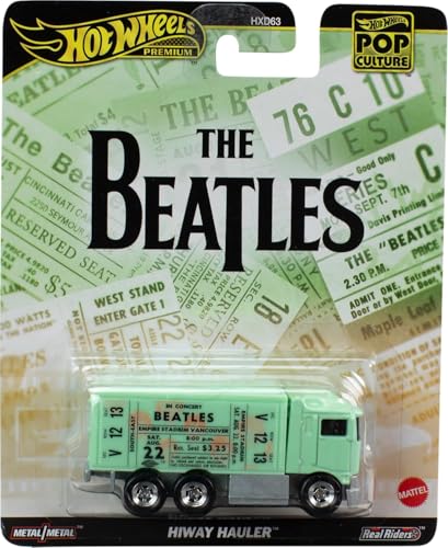 Hot Wheels Hiway Hauler The Beatles Verde miniatura 1