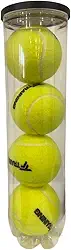 Tecnifibre Tubo de Bolas de Tênis Training New com 4 unidades