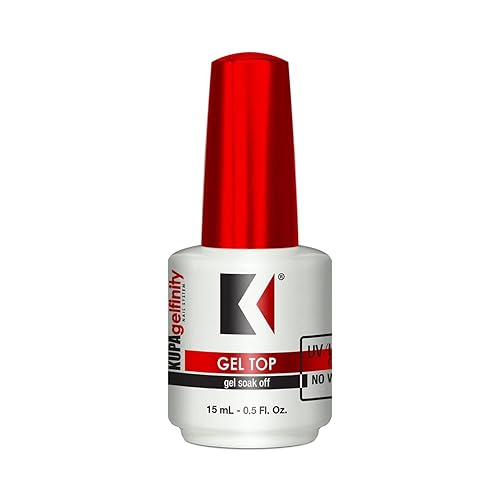 Miniatura 11 de KUPA GelFinity - Capa base de gel, enlace adhesivo superior para esmalte de uñas de larga duración, base profesional de inmersión UV/LED, 0.5 onzas