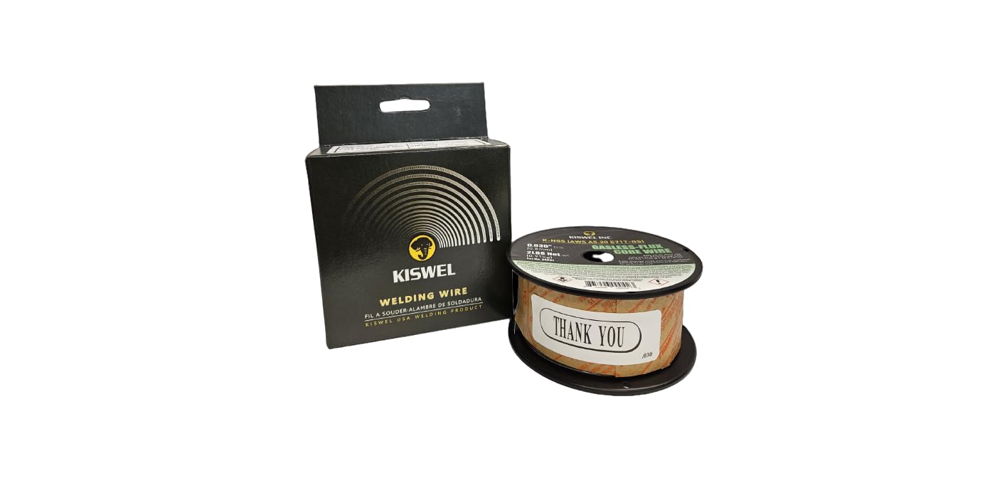 (Processed in USA) E-71TGS K-NGS 0.035in. Dia 2lb. Gasless-Flux Core Wire Welding Wire (1 roll)