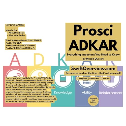 Listen to Prosci ADKAR - Everything Important You Need to Know by Musab Qureshi episode artwork