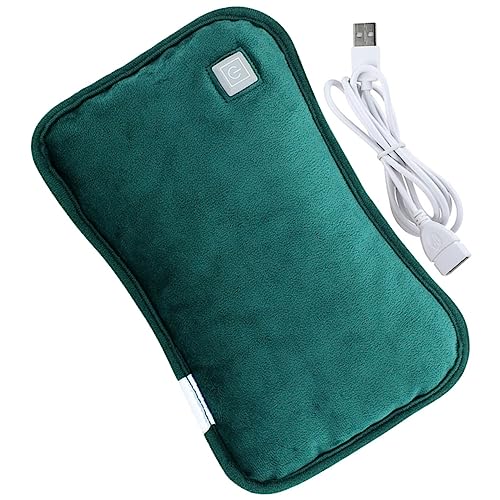 MOBUTOFU Waterless Hand Warmer Electric Stomach Warmer Hot Water Bags Winter Supply Electric Water Bag Rechargeable Stomach Warmer Hot Water Bag Reusable USB Hot Water Bag Warming Water Bag