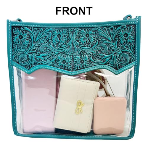 Myra Bag Clear Western Crossbody Bag for Women - Shoulder Purse for Concerts, Sports, Travel4