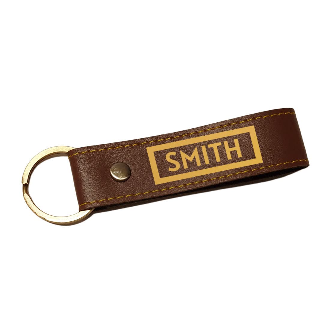 nutcase Personalised Vegan Leather Key Chain for Bike Men - Box Name-picture-16