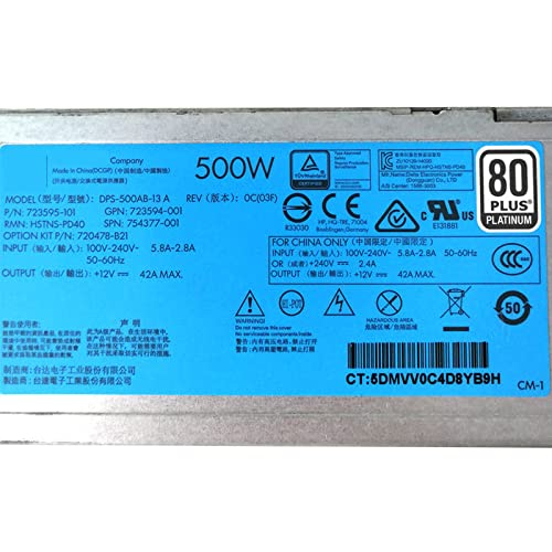 Fuente de Poder IndustrialMaker DPS-500AB-13 500W ATX miniatura 4