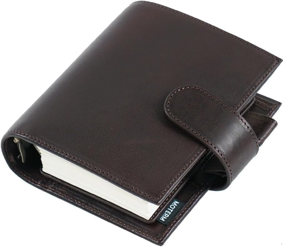 Zbdp 2.0 Ringe Planer A7 Notizbuch Agenda Organizer Tagebuch Journal, Kakhi Green