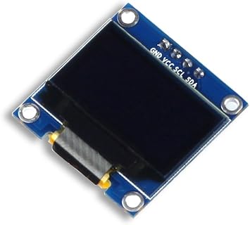 UCTRONICS 0.96 بوصة OLED Module 12864 128x64 أصفر أزرق SSD1306 Driver I2C Serial Self-Luminous Display Board for Arduino Raspberry Pi Pico