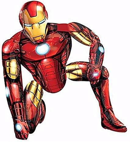 46" New Avengers Gliding Iron Man 3D AIRWALKER Balloon Birthday Party Decoration
