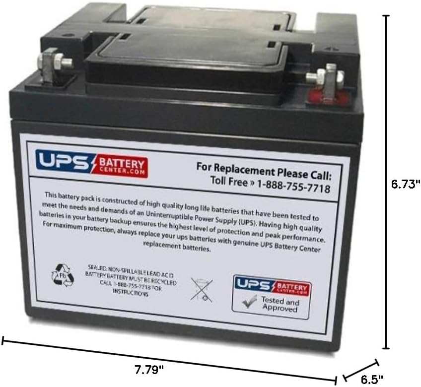 MK ES40-12 12V 45Ah F4 Compatible Replacement Battery