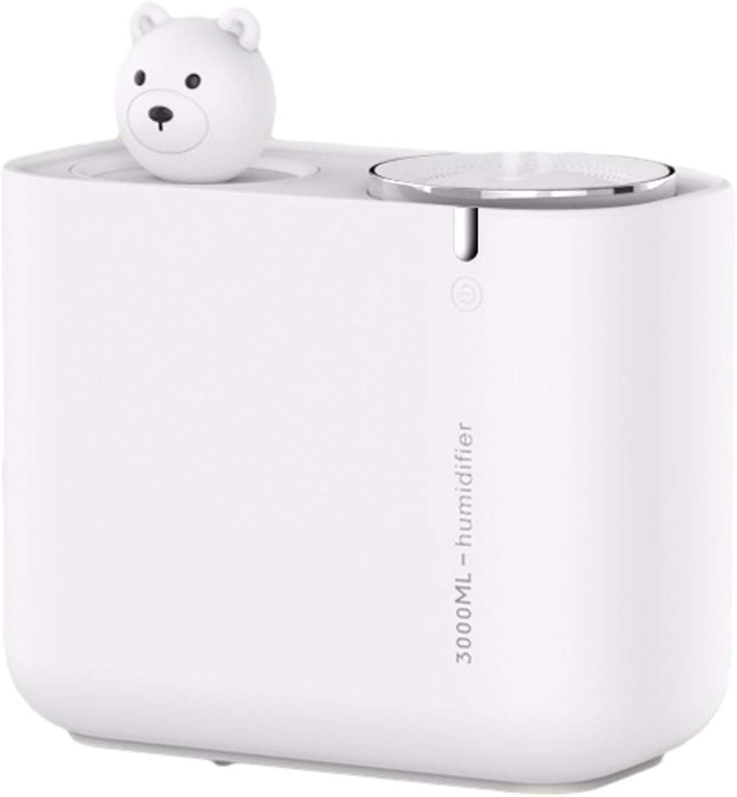 Bedroom Cool Mist Humidifier Ultrasonic Air Humidifier 3000ML Ultra-Quiet Incense Diffuser with Seven-Color Night Light