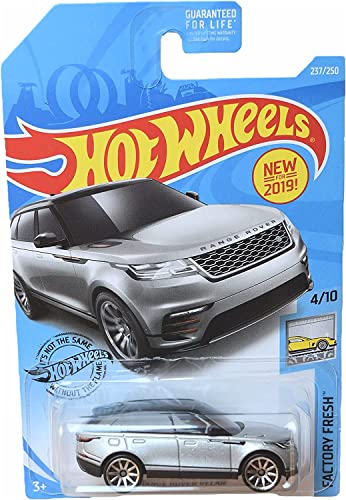 Hot Wheels Ranges Rover Velar Plateado 237/250 miniatura 1