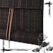 Yn-Bamboo Blind Bambusroll Rollo Bambus Persiana Romana Persianas Persianas de Madera con Cordón Protección Solar Balcón de Ventana Armario Personalizable (Color : A, Size : 100x240cm)