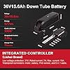 SEASON Ebike Kit de Conversion Vélo électrique 26 Pouces/28 Pouces Moteur Avant 36V 250W Contrôleur intégré avec Batterie 36V 13Ah/15.6Ah/18Ah et Chargeur #3