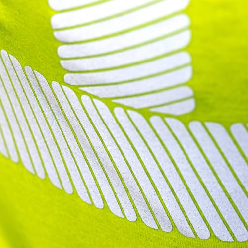 Högert Technik - JURAL II Warnschutz Polycotton-T-Shirt gelb 2XL (56) | Warnweste Reflektierend Warnweste Atmungsaktiv Leicht Kurzarmshirt Kurzarm Arbeitskleidung Sichtbarkeit Hemden